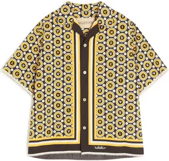 Valentino Garavani Bulles Royales Bowling Shirt