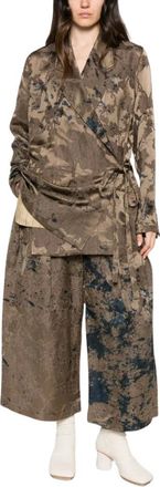 Uma Wang Khloe Jacket - Jackets - Mujer - Marr&oacute;n - M