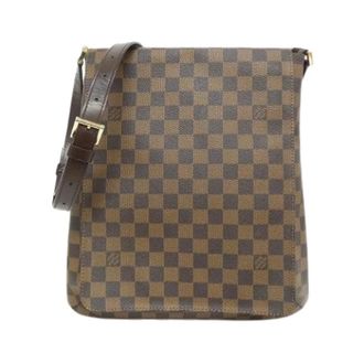 Louis Vuitton Pre-owned Cross Body Bags, female, Brown, Size: ONE SIZE Pre-owned Musette Damier Shoulder Bag