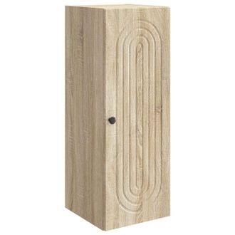 vidaXL Armario De Pared Roble Sonoma 33 X 34,5 X 90 Cm Vidaxl