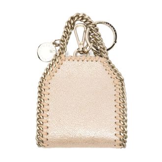 Stella McCartney Handbags, female, Yellow, ONE SIZE, Falabella AirPods Case Keyring