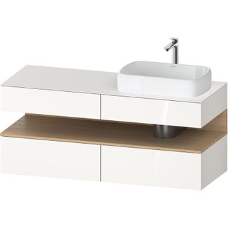 Duravit Qatego Consola Mueble Bajo Lavabo, 2 Extensiones, 2 - Duravit