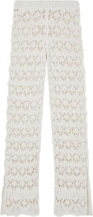 Alanui Lagoon Romance Cotton Trousers-Donna