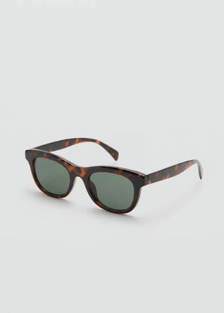 Mango Occhiali da sole montatura acetato cioccolato - Donna - Taglia unica - MANGO