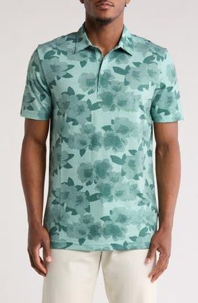 Travis Mathew Standing Invite Polo in Beryl Green at Nordstrom Rack, Size X-Large
