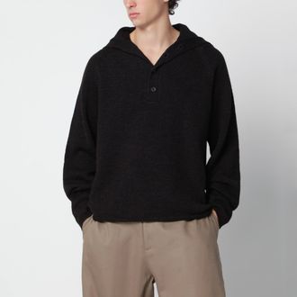 Ymc You Must Create Maglione marrone scuro in lana