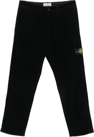 Stone Island Hombre, Pantalones, Negro, Talla: W33