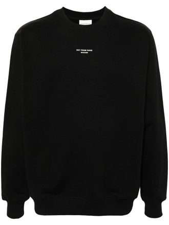 Dr&ocirc;le de Monsieur Classic Slogan Sweatshirt