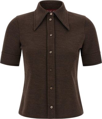 Gucci Jersey Shirt Camicie Multicolor-Donna