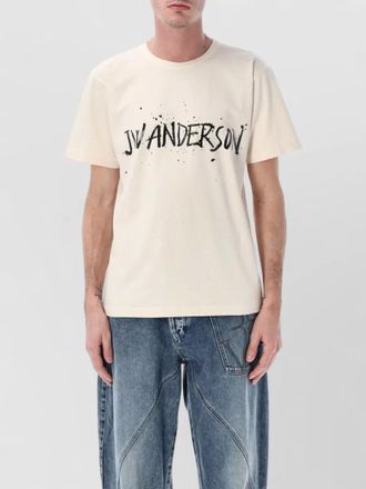 J.W.Anderson cotton logo print short sleeve t-shirt