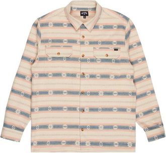 Billabong Offshore Jacquard Flannel Hemd f&uuml;r Herren | beige
