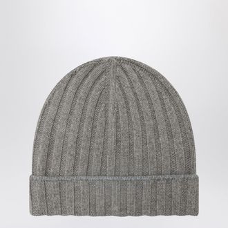 Brunello Cucinelli Cappello in cashmere grigio