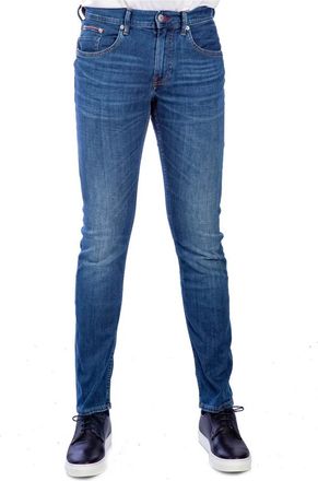 Tommy Hilfiger Mw 0Mw 09596 911 Jeans - Heren - Slim Fit Jeans - Blauw - W35 - Denim - Jeans