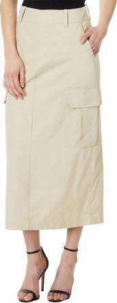 Sanctuary Womens Essential Cargo Skirt In Marble Beige