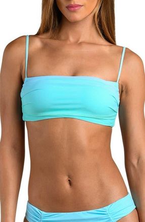 Sunshine 79 Ombr&eacute; Illusions Overlay Bikini Top in Seafoam at Nordstrom, Size 10