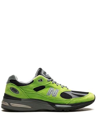 New Balance 991 V2 Made in England City Exclusives Pack - Europe sneakers - Groen