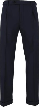 Berwich Pantalone Retrolong - Trousers - Hombre - Azul - 2XL