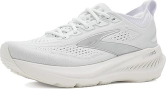 Brooks Glycerin 23 Womens Shoes White/Oyster/Silver : 10.5 B - Medium, Synthetic