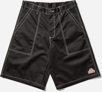 Hysteric Glamour Men s See No Evil Patch Baker Shorts Black