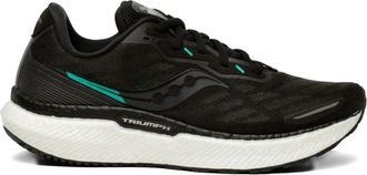 Saucony Triumph 19 Black/White sneakers - Zwart