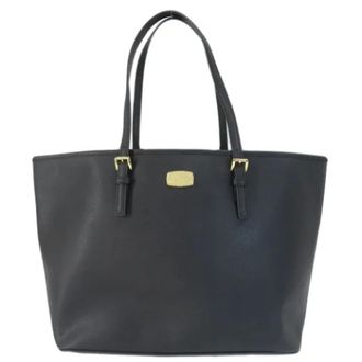 Michael Kors Pre-owned Tote Bags, female, Black, Size: ONE SIZE Pre-owned Plastic shoulder-bags