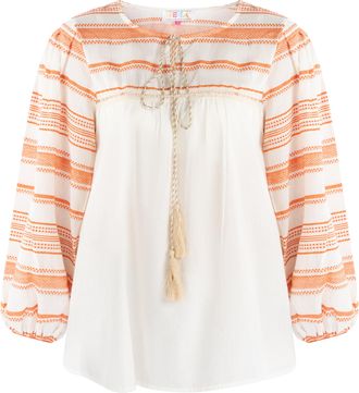 Izia Blouse Dames oranje