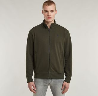 G-Star Nifous Sweater Met Rits - Grijs - Heren