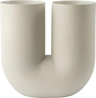 MUUTO Kink Bodenvase, H 39 cm, sand