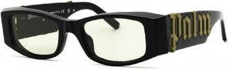 Palm Angels Unisex Black Rectangular Sunglasses PERI007ANGEL 1055