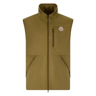 Moncler Vests, male, Green, Size: 2XL Ansiei Vest