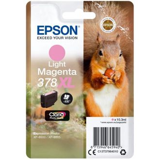 Epson Squirrel 378xl Cartucho De Tinta 1 Pieza(s) Original Alto Rendimiento (xl) Magenta Claro