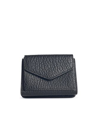 Maison Margiela Four Stitches Compact Black Lear Willet
