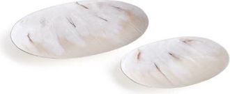 Napa Home & Garden Kona Decorative Plates Set of 2 in White at Nordstrom