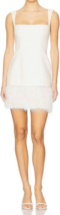 Clea Cersie Mini Dress In Parchment