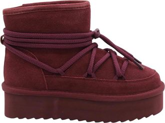 Colors Of California Stijlvolle Makro Laars voor Vrouwen - Dames - Winterlaarzen - Rood - 39 EU - Schoenen