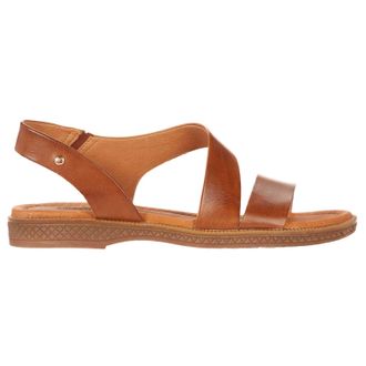 Pikolinos Moraira Leather Womens Slingbacks Sandals - Brandy - Size:UK 7-7.5