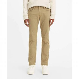 Levi's 511 Mid Rise Slim Fit Jeans In Khaki