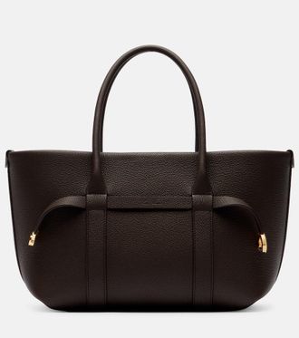 Loro Piana Ghiera Small leather shopper