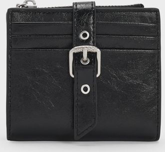 Charles & Keith Blaise Grommet-Belt Top-Zip Small Wallet