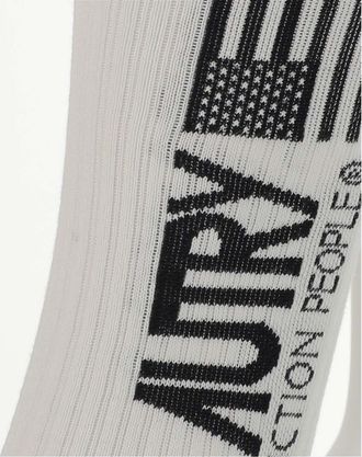 Autry Mens Socks Stretch Cotton White