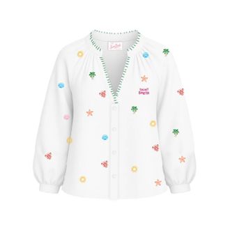 Saint Barth Donna, Camicette, Multicolore, S, new