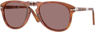 Persol 714Sm Steve McQueen Sunglasses - male - Persol - Sunglasses - Brown - 54 MM - Accessories