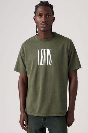Levi's Graphic Vintage Fit Tee - Hombre - 2XL - Verde / Kambaba