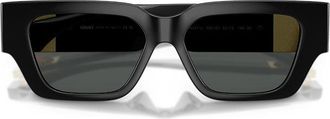 Versace Black Acetate Sunglasses - Black