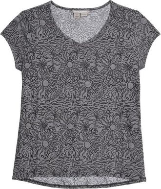 Royal Robbins Featherweight Slub Tee T-Shirt f&uuml;r Damen | grau