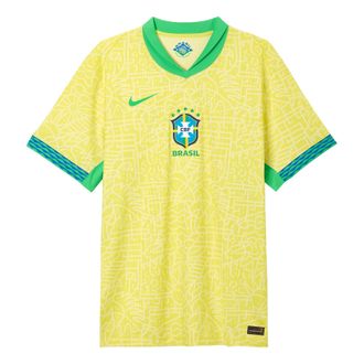 Nike Brazil 24/25 Match Authentic Home Jersey Yellow FJ4270-706