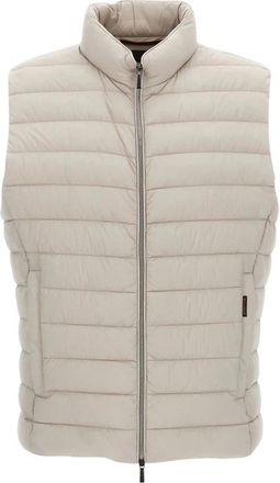 Moorer Calaf S3 Padded Vest - Heren - Jassen - Beige - Maat: L Polyamide