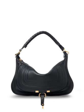 Chlo&eacute; Marcie Leather Shoulder Bag
