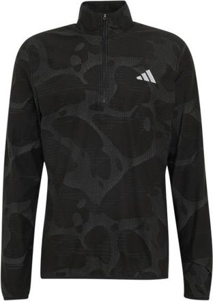 adidas ADI365 Running Half Zip Laufshirt f&uuml;r Herren | schwarz