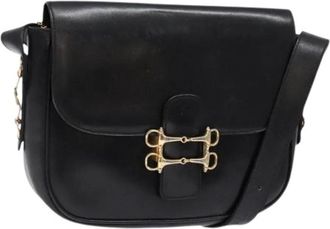 Celine Pre-owned Leather celine-bags - Dames - Vintage Schoudertas - Zwart - ONE Size - Vintage